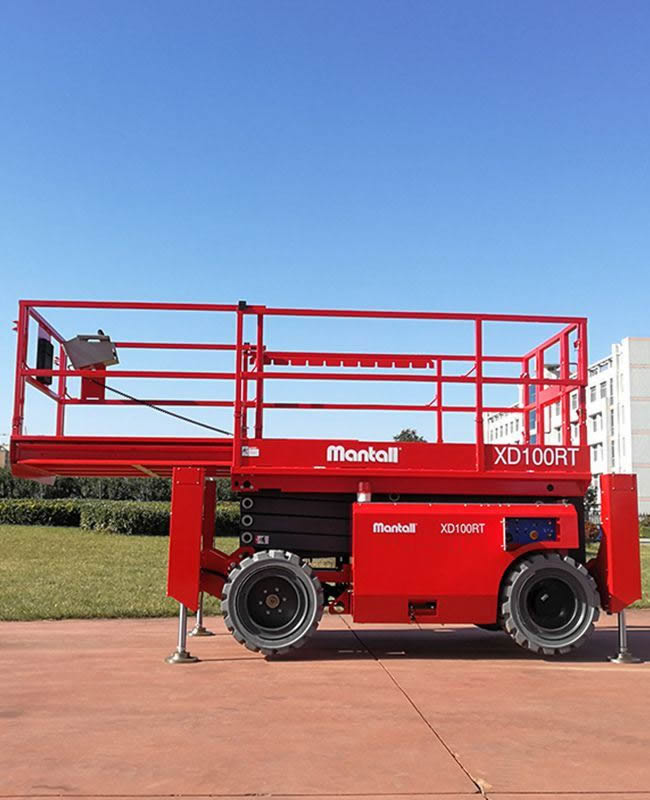 Nacelles ciseaux tout-terrain automotrices